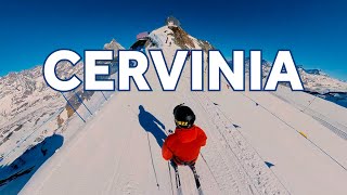 Cervinia skiing in ITALY [upl. by Herson]