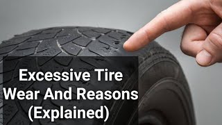 How to Identify Uneven Tire Wear [upl. by Mckenzie]