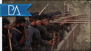 A BLOODY CLASH OF MUSKET FIRE  American Civil War Battle  War of Rights [upl. by Hadlee]