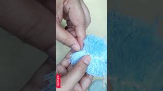 How To Make Pom Pom Tassels Easy Tassel Making With Sewing Thread s [upl. by Killian379]