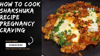 SHAKSHUKA Rezept EASY AND TASTY BREAKFAST RECIPE PREGNANCY CRAVINGS [upl. by Ytnom95]