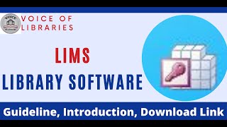 LIMS Library Information Management System Library Software Download link لمزلائبریری سافٹ وئیر [upl. by Akino]