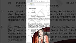 AWES Army School Notification 2024  How ro apply  What is the process after passing exam [upl. by Gottlieb]