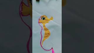 How to draw Horse fishshortvideodrawing [upl. by Ycrep199]