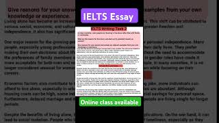 IELTS Writing Task 2 Sample  TipsampTricks  Online class available ielts youtubeshorts [upl. by Merchant]