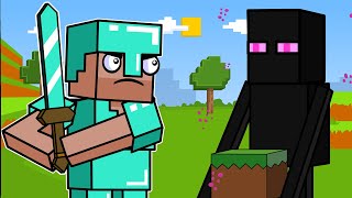 Block Squad Survival  Minecraft Animation ALL EPISODES [upl. by Ahsiuqat557]