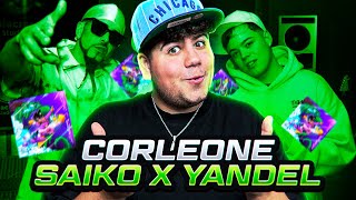 SAIKO SALIENDO DEL PLANETA  REACCIÓN a Saiko x Yandel  Corleone Official Video [upl. by Larred79]