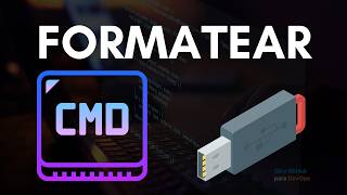 FORMATEAR una USB desde CMD SÍMBOLO DEL SISTEMA [upl. by Ahlgren]