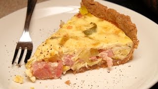 Recept za kiš sa prazilukom i slaninom Quiche lorraine [upl. by Bust899]