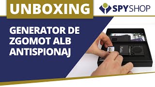 UNBOXING  Generator de zgomot alb antispionaj Digiscan labs MNG 300 RABBLER [upl. by Neelrac]