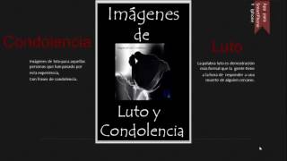 Frases de Pesame mensajes de condolencia [upl. by Einohpets]