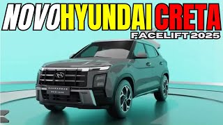 HYUNDAI CRETA 2025  VAZARAM o NOVO SUV da MARCA COREANA [upl. by Leynwad]