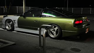 180sx 走行動画 [upl. by Adnilra]