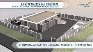 Construcción de la subestación San Cristóbal [upl. by Estrellita]