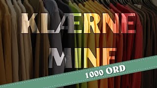 1000 Ord  Klærne mine [upl. by Nurse]