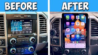 BEST TStyle Radio for F150  Retains SYNC 3  AutotecPro 144quot [upl. by Lerud]