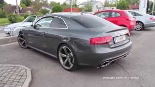 Audi RS5 with Capristo Exhaust LOUD SOUND [upl. by Eniarda]