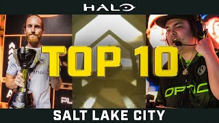 HCS Top 10 Clips Salt Lake City 2024  Halo Infinite [upl. by Morganne]