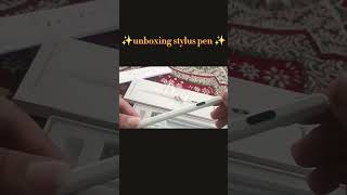 Unboxing stylus pen ✨ fypシ゚ motivation study pencil like shorts [upl. by Tenner]