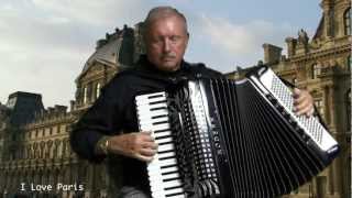 Under Paris Skies French Accordion Medley Lee Terry Meisinger Accordeon Fisarmonica [upl. by Ahsenhoj]