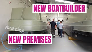 We visit our New Narrowboat Builder  Exciting times on an English Canal Ep127 [upl. by Lielos]