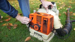 Stihl BR320 Backpack Leaf Blower [upl. by Felice799]