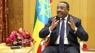 Ethiopian Reporter TV  Exclusive Interview w PM Hailemariam Desalegn [upl. by Ylil953]