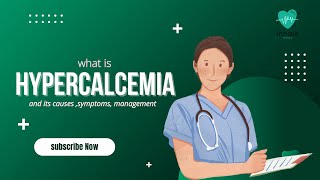 What is Hypercalcemia  and its causes sign symptoms amp management [upl. by Ximena667]