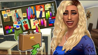 Reaching the top of the style influencer career  Sims 4 career gameplay [upl. by Raji564]