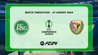 FC St Gallen vs Śląsk Wrocław  Prediction  2425 UEFA Conference League 3QR  EA FC 24 [upl. by Rodmun55]