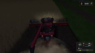 Farming Simulator Harvesting AxialFlow 9230 Combine Harvester  3162 Draper 45FT Header [upl. by Kristal]