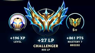 IM OFFICIALLY RANK 1 KASSADIN EUW [upl. by Most]