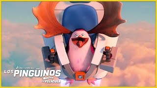 ¿Los pingüinos pueden volar  DreamWorks Madagascar en Español Latino [upl. by Oniotna49]