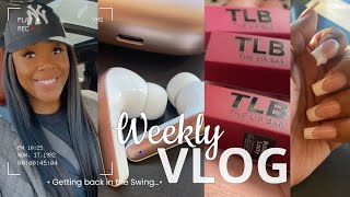 VLOG  Chill Time… Mini Gel X Nails Tutorial New Coffee Shop  New Stuff  New Basic Sets [upl. by Demb]