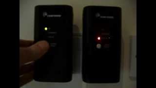 Comtrend 9020 Powerline Ethernet Adapters  How To Factory Reset  Configure [upl. by Natelson990]