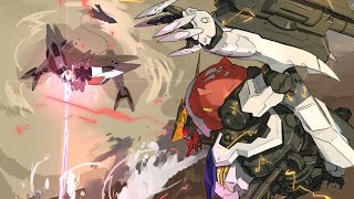 AC6 ΛΑΡΠ GUNDAM Barbatos vs MOBILE ARMOR [upl. by Adrien164]