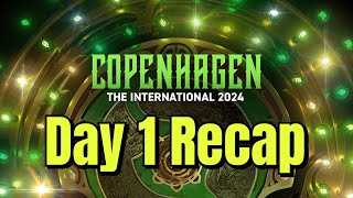 Livestream Crash at The International  TI 13 Recap Day 1 esports dota2 ti2024 [upl. by Ramma]