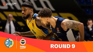 MaccabiFenerbahce  Round 9 Highlights  202324 Turkish Airlines EuroLeague [upl. by Ahseela]