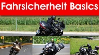 Motorrad fahren lernen  How to  Fahrsicherheitstraining  Blicktechnik Bremstechnik Linie [upl. by Akered]