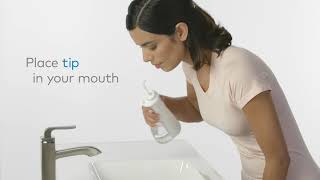 How to Use the Waterpik™ Pearl Cordless Water Flosser [upl. by Elinnet]