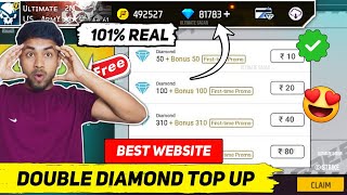 Double Diamond Top Up  Double Diamond Top Up Website In Free Fire  Games Kharido Free Fire [upl. by Adnaerb]