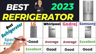 Best refrigerator brand 2023  Best double door refrigerator brand in India [upl. by Monto]