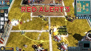 Command and Conquer Red Alert 3 World in Conflict MOD Allies GDI Zocom in 2 Vs 4 Brutal AI [upl. by Brigitte]