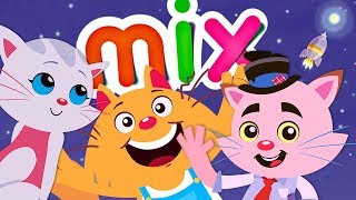 Dogs  Cats and mices playing together – Mix  The Childrens Kingdom [upl. by Cherian]