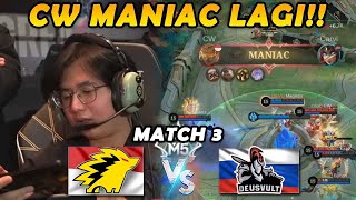 MATCH POINT BUAT ONIC MENUJU TOP 3 KASIH TAU YANG KERAS ONIC  ONIC vs DEVU MATCH 3 [upl. by Regen]