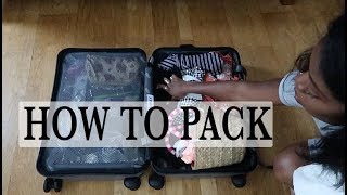 HOW TO PACK LIGHT  8 Days in CARRY ON  INTERNATIONAL [upl. by Dorris]