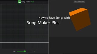 How to Save Songs for Song Maker Plus [upl. by Nogem]