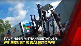 PALFINGER Mitnahmestapler  F3 253 GTS Baustoffe Deutsch [upl. by Ajnek993]