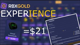 ROBLOX RBX GOLD [upl. by Niawat]