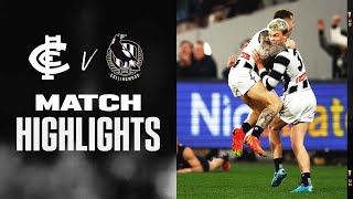 Carlton v Collingwood Highlights  Round 23 2022  AFL [upl. by Shani]